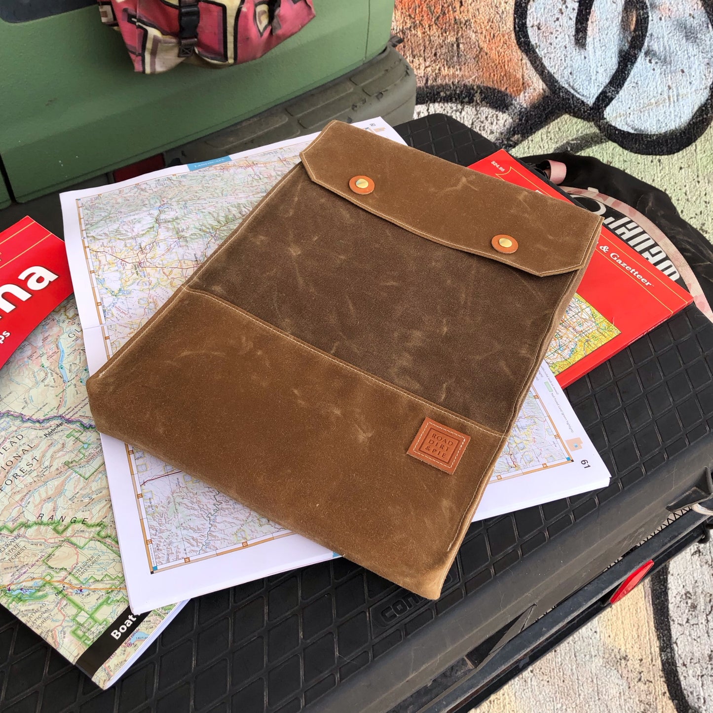 Overland Map Bag — All Color Options