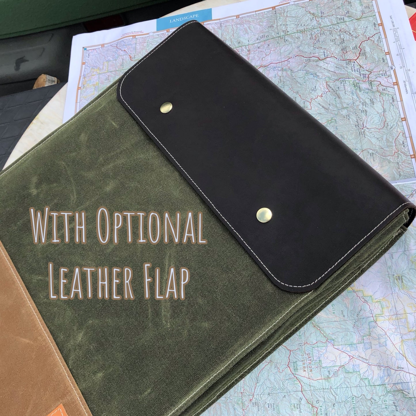 Overland Map Bag — All Color Options